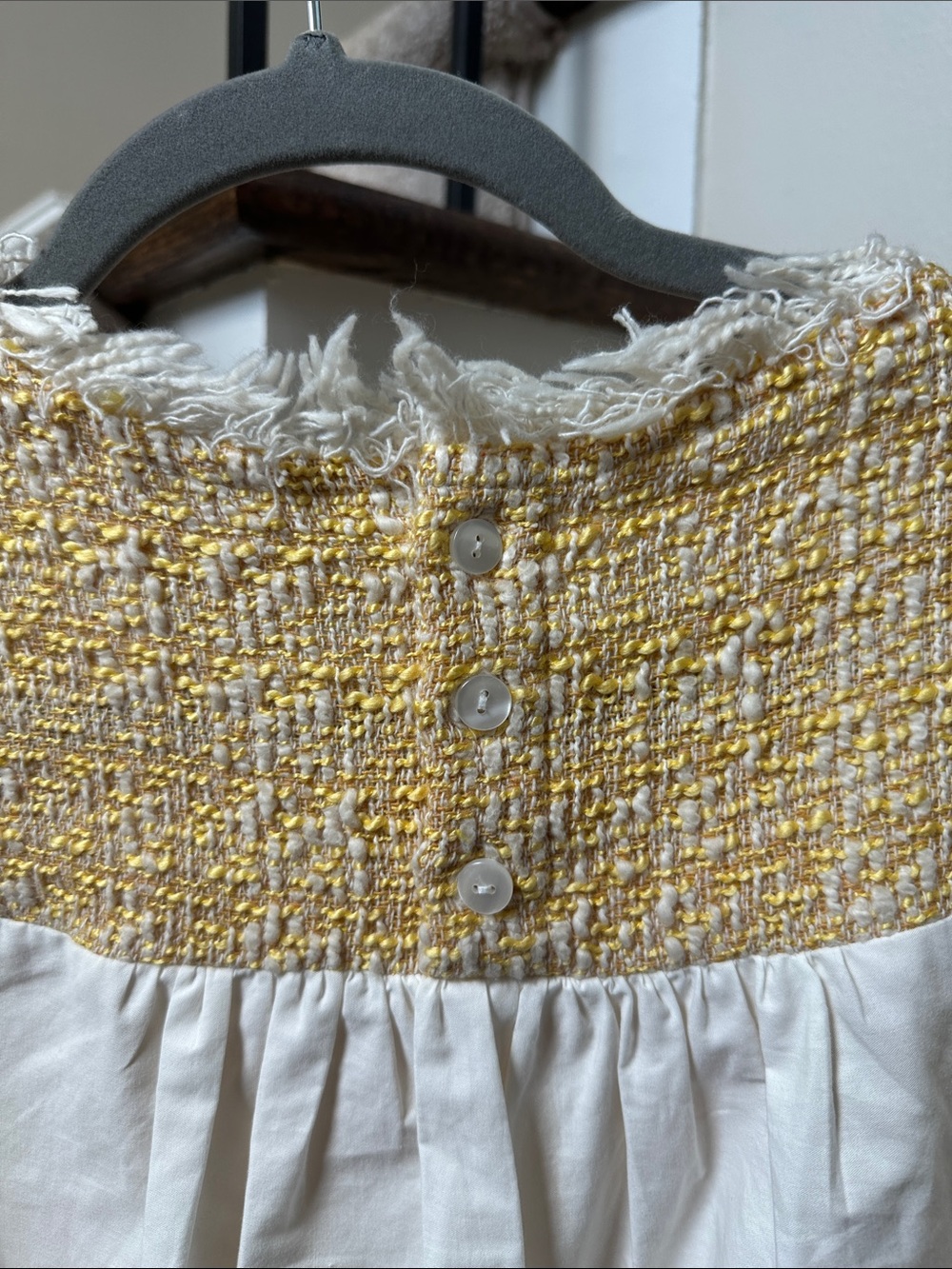 Maeve tweed Poplin Twofer short sleeve top in excellent condition! - Picture 4 of 12
